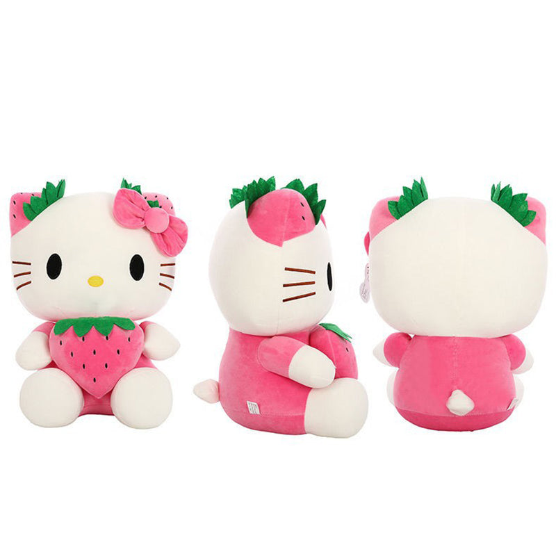 22-45cm Kawaii Hello Kitty Plush Toys Anime Kawaii Pillow Doll Stuffed Animal Children Plushies Decoration Peluche Birthday Gift