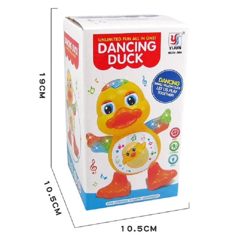 Dancing Duck Musical Toys Children Dancing Duck Toy Cartoon Musical Electric Dancing Duck Toy for Infants Babies Kids Gifts